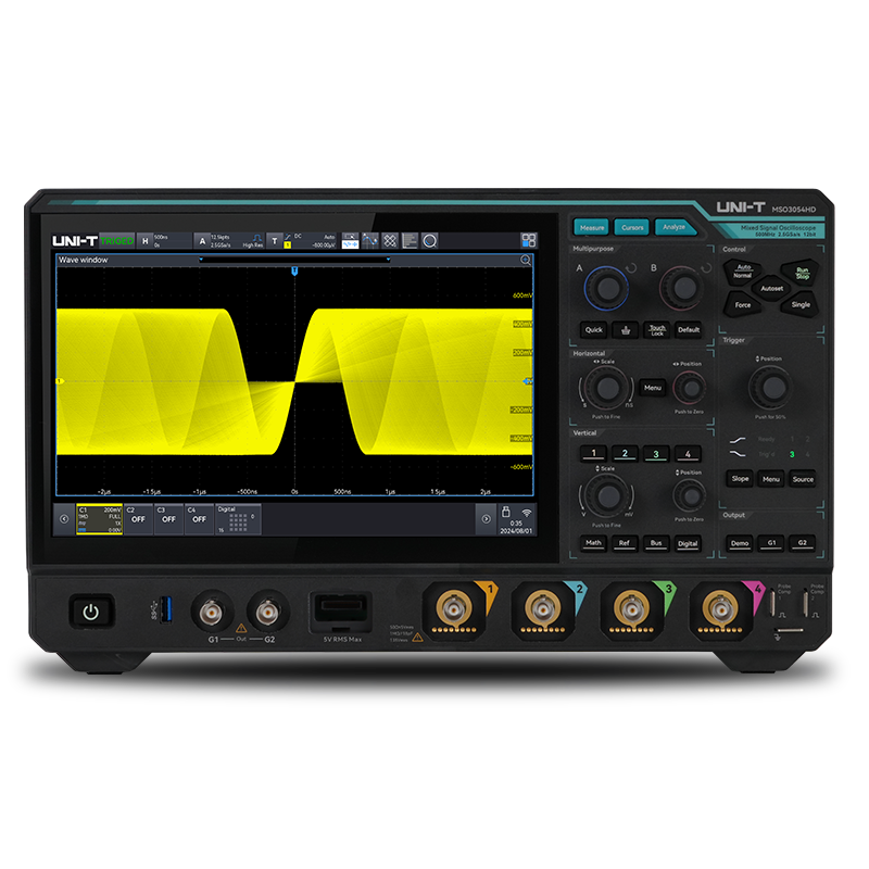 MSO3000HD is a high-resolution oscilloscope